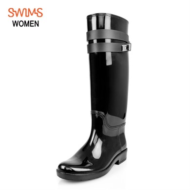 Swims SİYAH Kadın Yağmur Çizmesi 22111-001 LISA BOOT SWIMS BLACK